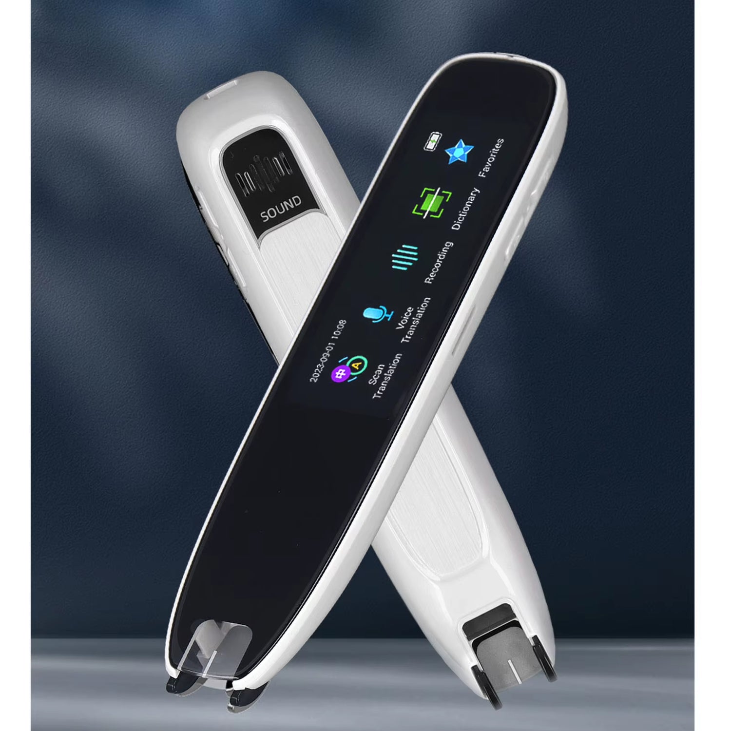 Digital Reader Pen Smart Voice Translator Pen White International Edition Wifi Translation Scanning Pen Translation Scanning Pen